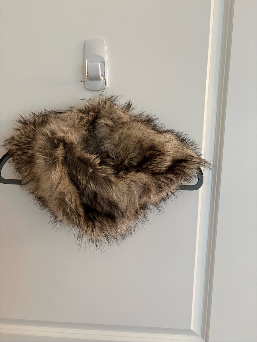 Merona Faux Fur neck infinity wrap in Taupe Brown